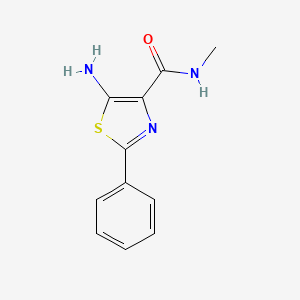 5-Amino-2-phenyl-thiazole-4-carboxylic acid methylamide