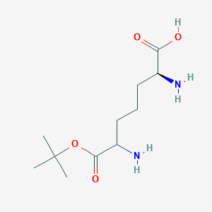 molecular formula C11H22N2O4 B8467969 epsilon-Tert-butyloxycarbonyllysine 