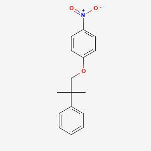 1-(2-Methyl-2-phenylpropoxy)-4-nitrobenzene