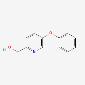 molecular formula C12H11NO2 B8468047 (5-Phenoxypyridin-2-yl)methanol 