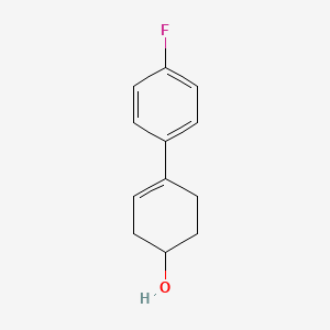 4-(p-Fluorophenyl)-3-cyclohexen-1-ol
