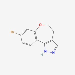 8-Bromo-4,5-dihydro-2H-6-oxa-1,2-diaza-benzo[e]azulene