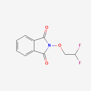 molecular formula C10H7F2NO3 B8468219 2-(2,2-Difluoro-ethoxy)-isoindole-1,3-dione 