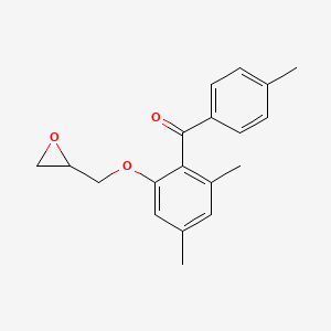 2-(2,3-Epoxypropoxy)-4,4',6-trimethylbenzophenone