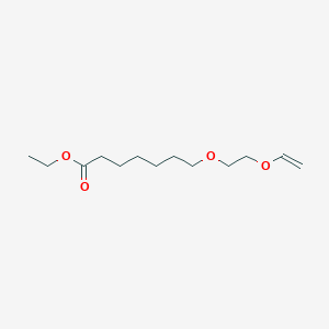 Ethyl 7-[2-(ethenyloxy)ethoxy]heptanoate