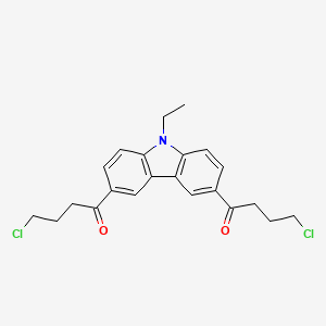 3,6-Bis(4-chlorobutyryl)-N-ethylcarbazole