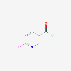 molecular formula C6H3ClINO B8468550 6-Iodopyridine-3-carbonyl chloride 