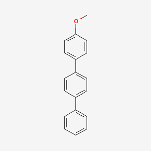 molecular formula C19H16O B8468560 4-Methoxy-1,1':4',1''-terbenzene CAS No. 13041-66-2
