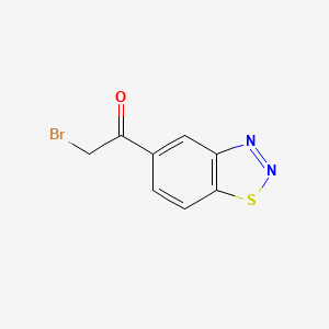 1-Benzo[1,2,3]thiadiazol-5-yl-2-bromoethanone