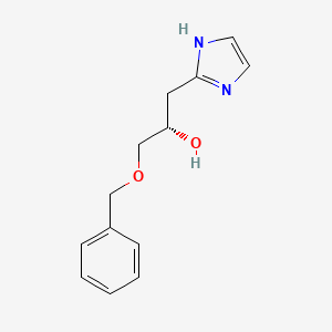 (2S)-1-(benzyloxy)-3-(1H-imidazol-2-yl)-2-propanol