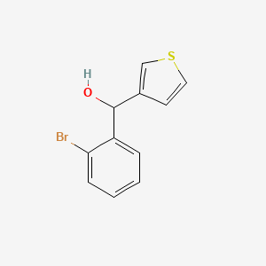 2-Bromo-alpha-(3-thienyl)benzylalcohol