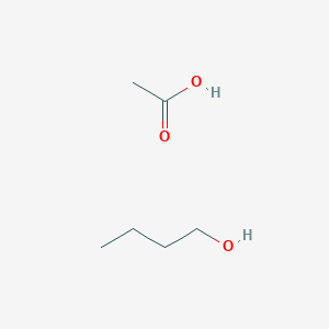 molecular formula C6H14O3 B8468779 n-Butanol acetic acid CAS No. 51001-70-8