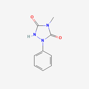 1,2,4-Triazolidine-3,5-dione, 4-methyl-1-phenyl-