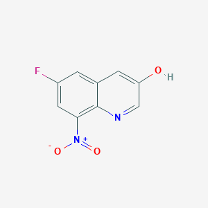6-Fluoro-8-nitroquinolin-3-ol