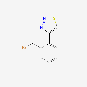 4-(2-Bromomethyl-phenyl)-[1,2,3]thiadiazole