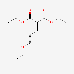 molecular formula C12H18O5 B8468918 Diethyl [3-ethoxyprop-2-enylidene]malonate CAS No. 3040-24-2