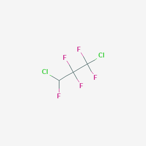 molecular formula C3HCl2F5 B008469 1,3-二氯-1,1,2,2,3-五氟丙烷 CAS No. 507-55-1