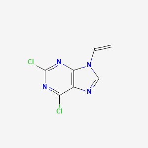molecular formula C7H4Cl2N4 B8469085 2,6-dichloro-9-vinyl-9H-purine 