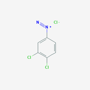 Benzenediazonium, 3,4-dichloro-, chloride