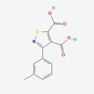 3-(m-Tolyl)-4,5-Isothiazoledicarboxylic Acid