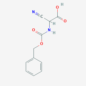 2-Benzyloxycarbonylamino-2-cyanoacetic acid