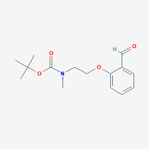 [2-(2-Formylphenoxy)-ethyl]methylcarbamic acid tert-butyl ester