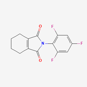 2-(2,4,6-Trifluorophenyl)-4,5,6,7-tetrahydro-1H-isoindole-1,3(2H)-dione