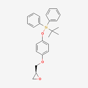 t-butyl-[4-(2S)-oxiranylmethoxy-phenoxy]-diphenylsilane