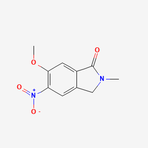 6-Methoxy-2-methyl-5-nitroisoindolin-1-one
