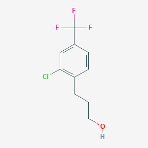 3-(2-Chloro-4-trifluoromethylphenyl)-1-propanol