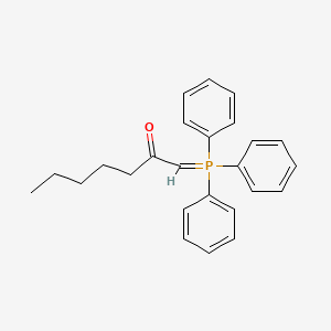 2-Heptanone, 1-(triphenylphosphoranylidene)-