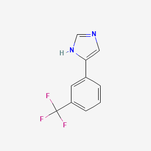 1H-Imidazole, 5-[3-(trifluoromethyl)phenyl]-