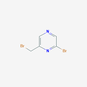 2-Bromo-6-(bromomethyl)pyrazine