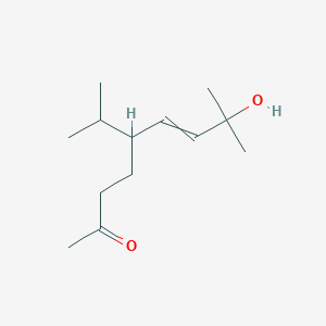 molecular formula C13H24O2 B8470050 8-Hydroxy-5-isopropyl-8-methyl-non-6-EN-2-one CAS No. 55023-59-1