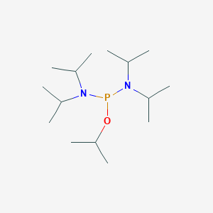 molecular formula C15H35N2OP B8470259 Isopropyl-N,N,N',N'-tetraisopropylphosphorodiamidite 