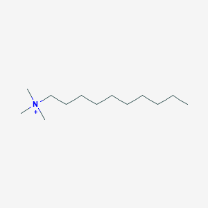 molecular formula C13H30N+ B084703 Decyltrimethylammonium CAS No. 15053-09-5