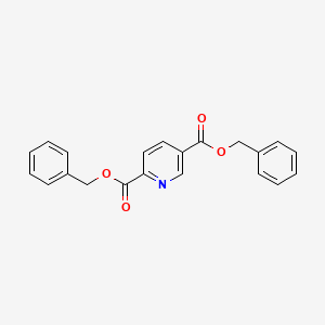 molecular formula C21H17NO4 B8470300 Dibenzyl pyridine-2,5-dicarboxylate CAS No. 24202-70-8