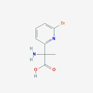 2-Amino-2-(6-bromo-pyridin-2-yl)-propionic acid
