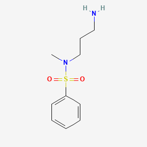 N-(3-aminopropyl)-N-methylphenylsulphonamide