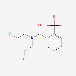 N,N-bis(2-chloroethyl)-2-trifluoromethylbenzamide