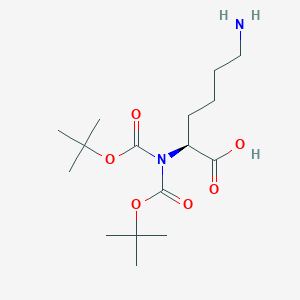 molecular formula C16H30N2O6 B8470416 Di-tert-butoxycarbonyl-lysine 