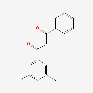 molecular formula C17H16O2 B8470484 Benzoyl 3,5-dimethylbenzoylmethane 