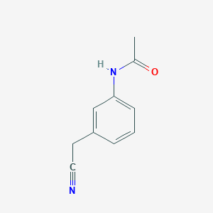 molecular formula C10H10N2O B8470536 N-(3-Cyanomethyl-phenyl)-acetamide 