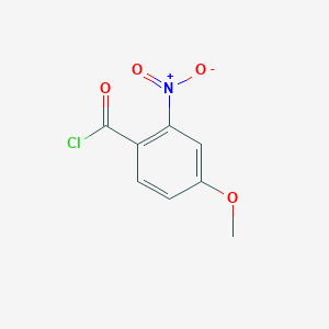 molecular formula C8H6ClNO4 B8470567 4-Methoxy-2-nitrobenzoyl chloride 