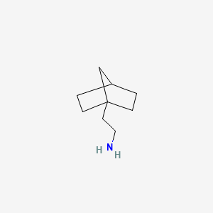 molecular formula C9H17N B8470597 Aminoethyl-bicyclo-[2,2,1]-heptane 