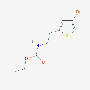[2-(4-Bromo-thiophen-2-yl)-ethyl]-carbamic acid ethyl ester