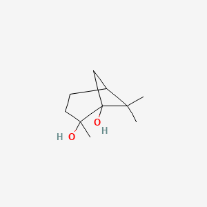 molecular formula C10H18O2 B8470734 1,2-Pinanediol 