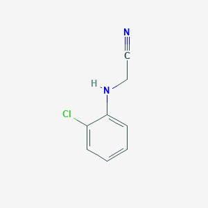 molecular formula C8H7ClN2 B8470787 o-Chloroanilinoacetonitrile 