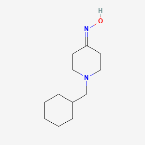 N-[1-(cyclohexylmethyl)piperidin-4-ylidene]hydroxylamine