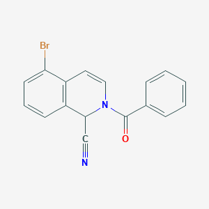 2-Benzoyl-5-bromo-1-cyano-1,2-dihydroisoquinoline